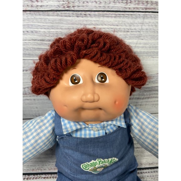 Vintage Cabbage Patch Kids Boy Doll Xavier Roberts Signature - Picture 3 of 7